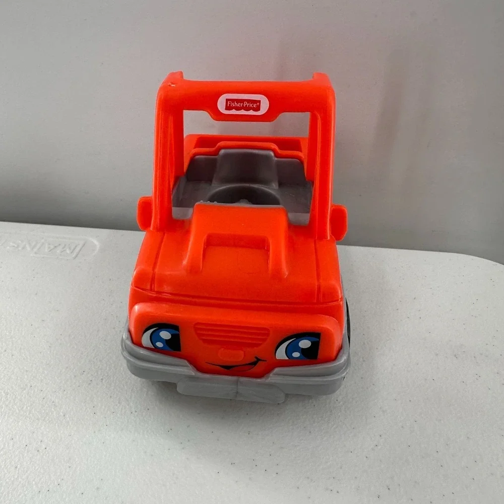 Little People Fisher Price Construction Firefighter Vehicle‎ Set 5 Piece Tractor